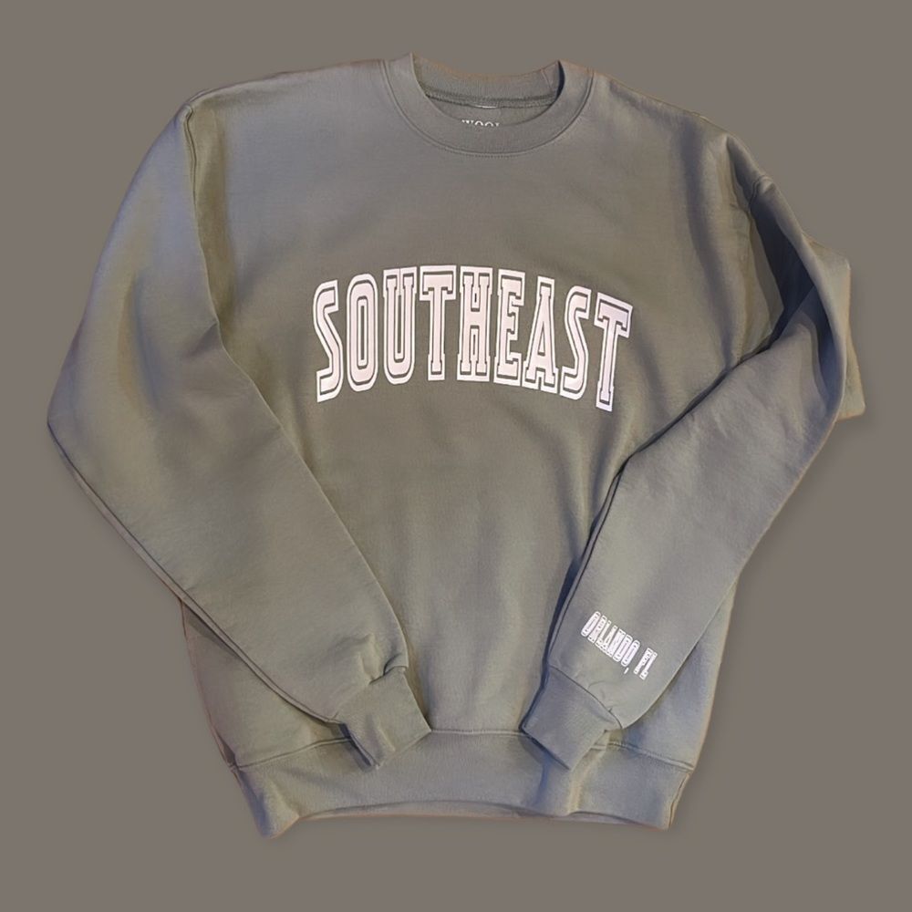 NWT Wool + Pepper Co. SOUTHEAST Custom Location Unisex Crewneck